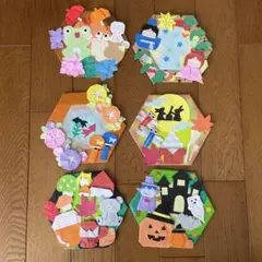 折り紙リース 6月 7月 8月 9月 10月 行事