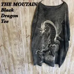 【A69】THE MOUTAIN Black Dragonドラゴン龍Tee