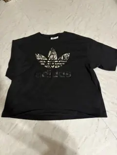 adidas オーバーサイズ Tシャツ ブラック M