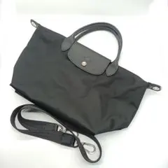 美品 ロンシャン LONGCHAMP ショルダーバッグ プリアージュ