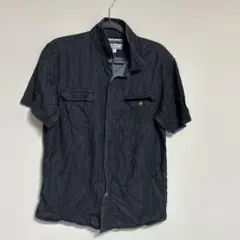 AUTHENTIC JEANSWEAR ダークデニムシャツ フリーサイズ