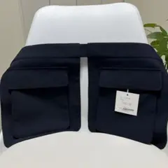 新品未使用品 CHIGNON シニオン 2ポケット付きベルト ネイビー