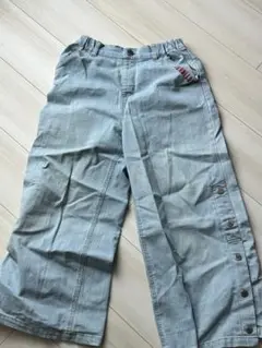 サイドスリット付きパンツ 160-165cm