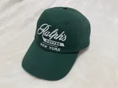 Ralph's Coffee ダークグリーン ベースボールキャップ　新古品