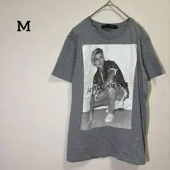 ジャスティンビーバー 写真プリントTシャツ Mサイズ