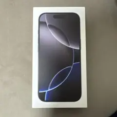 Apple iPhone 16Pro 256GB ブラックチタニウム