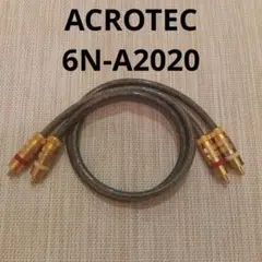 ACROTEC アクロテック6N-A2020 RCAケーブルペア/1m SET1 Yahoo!オークション -「acrotec 6n」(RCAケーブル) (音響用