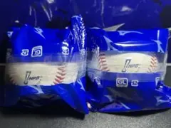 NPB　12球団　統一 試合球　未開封　2個　プロ野球　公式　ボール　青袋