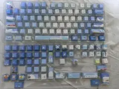 キーキャップ　水色　keycap
