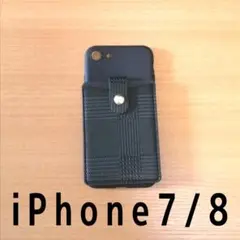 【シック】ポーチ型iPhoneスマホケース【かっこいい】