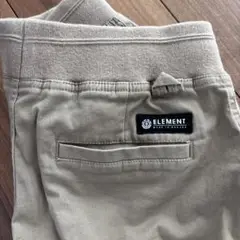 ELEMENT ベージュ チノパン 160サイズ