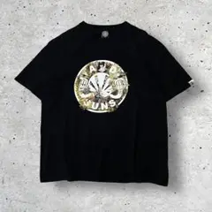 ANDSUNS Tシャツ セクシー女性 大麻柄