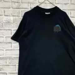 USA製90sヴィンテージTシャツ！シングルステッチ　半袖古着　ブラックL 15