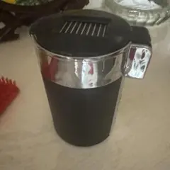 蓋付きスライド式灰皿 黒2