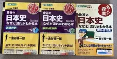 金谷の日本史「なぜ」と「流れ」がわかる本 3冊セット