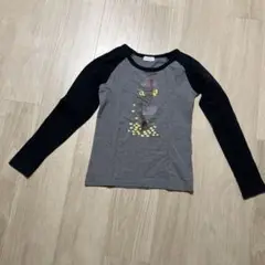 長袖カットソー 150 グレー