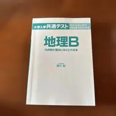 大学入学共通テスト 地理Bの本
