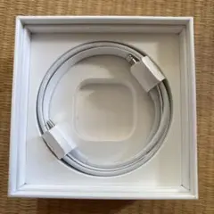 ホワイトライトニング充電ケーブル 1m