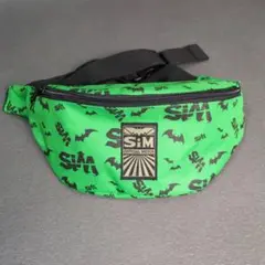 美品　SiM ボディバッグ・ウエストポーチ グリーン