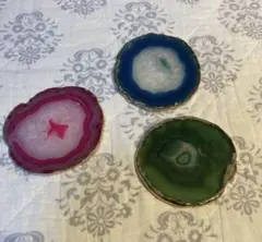 アゲートスライス　3枚セット