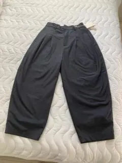 ★入手困難★新品タグ付き★ケレン　ワイドパンツ　フリースインナー　ネービー