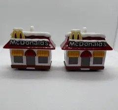 McDonald's ミニチュア店舗型キーホルダー2個セット　1個売り可能です