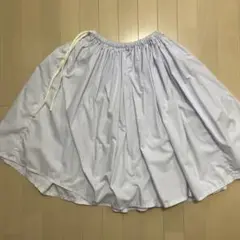 フラダンス　パウスカート　ケイキ　ハンドメイド　スカート　白色