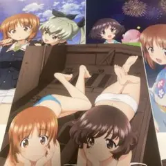 ガールズ&パンツァー アニメ雑誌切り抜き