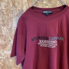 AE8666 MHICHIKO LONDON 半袖Tシャツ レッド メンズ L