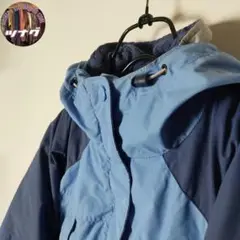 【レア 90s ビンテージ古着 シンプル ツートン 3WAYマウンテンパーカー】
