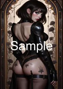 A4サイズアートポスター 1点もの 美女ポスター最高品質 E-L-３８