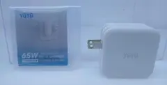 PD 65W 急速充電器　ホワイト
