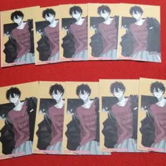 別冊フレンド　扉絵コレクションカード　メガネ、時々、ヤンキーくん