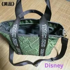 ミッキーマウスバッグ【ツーウェイ】Disney .美品
