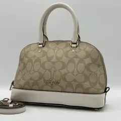 ✨美品✨COACH コーチ シエラサッチェル シグネチャー ショルダーバッグ