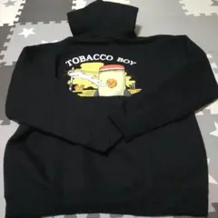 東海オンエア タバコ君パーカー黒 LサイズTobacco Boy