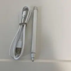 Ciscle タッチペン ホワイト USB充電ケーブル付き