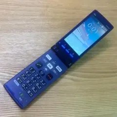 656 auかんたんケータイ KYF32 ブルー ガラケー