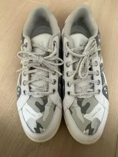 ★美品★マークアンドロナASICS カモフラージュ シューズ24.5cm