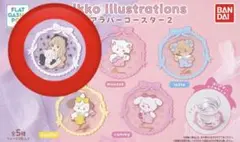 mikko illustrations クリアラバーコースター2 girl
