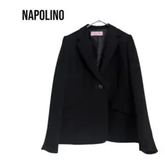 Napolinoナポリーノ　長袖ブラックスーツジャケット　ほぼ未使用