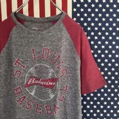 輸入古着 camp david ラグランTシャツ M