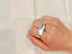 【美品】HYKE シルバーダブルリング HYKE(ハイク) / ダブルリング/リング/size 3/SILVER/17号/SLV