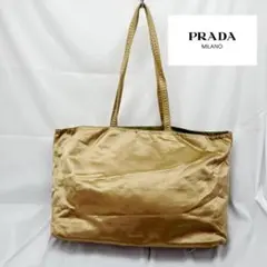 PRADA プラダ サテン トートバッグ ショルダーバッグ 肩掛けかばん