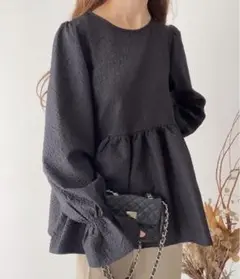 FILLOU 　ジャガードトップス