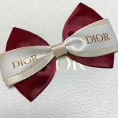 リボンが可愛い♡【Dior】24AW ロゴ入り リボンバレッタ リボンが可愛い♡【Dior】24AW ロゴ入り リボンバレッタ ヘア