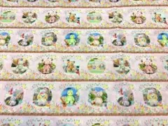 ダッフィー♥ステラルー♥リーナベル♥はぎれ♥約50✖️70♥ポリコットン