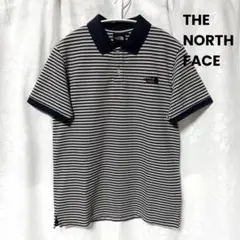 【美品】THE NORTH FACE ストライプ ポロシャツ Sサイズ