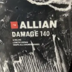 ALLIAN DAMAGE 140 新品未開封