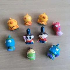 おじゃる丸ソフビフィギュア9体セット